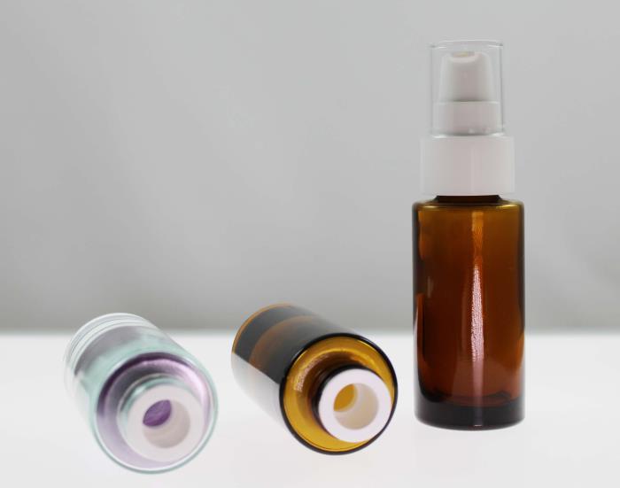 Glass Airless Pouch Dispenser